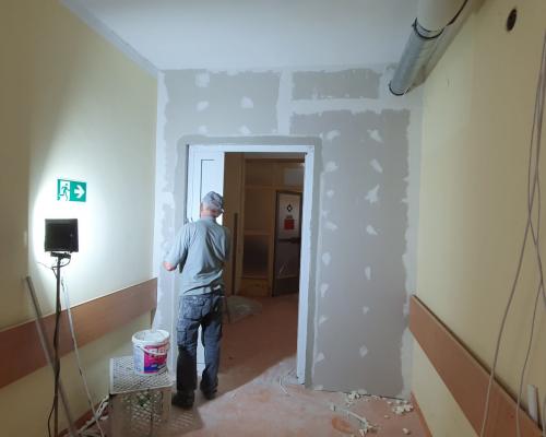 Dostosowanie oddziału szpitalnego na potrzeby oddziału Covid 